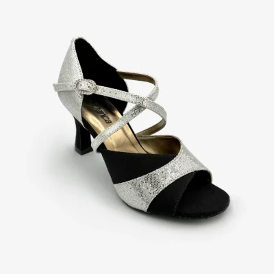 2.5" Heel Open Toe Ballroom Shoe - Rayen - Image 2