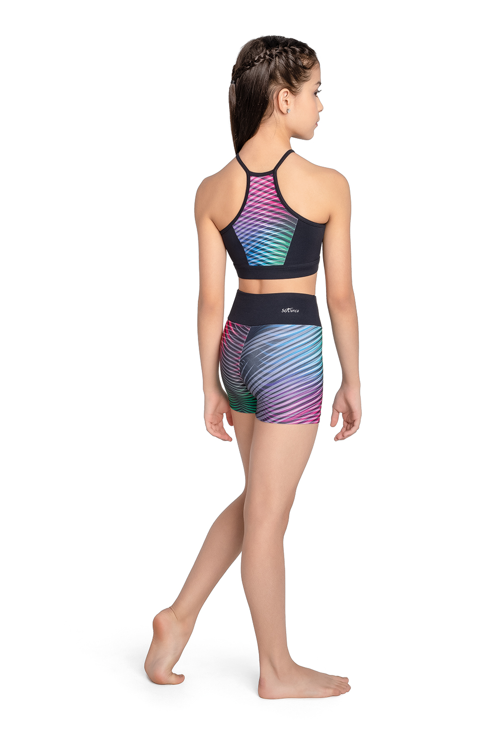 Children's Crop Top with Sweetheart Cutout - Image 2
