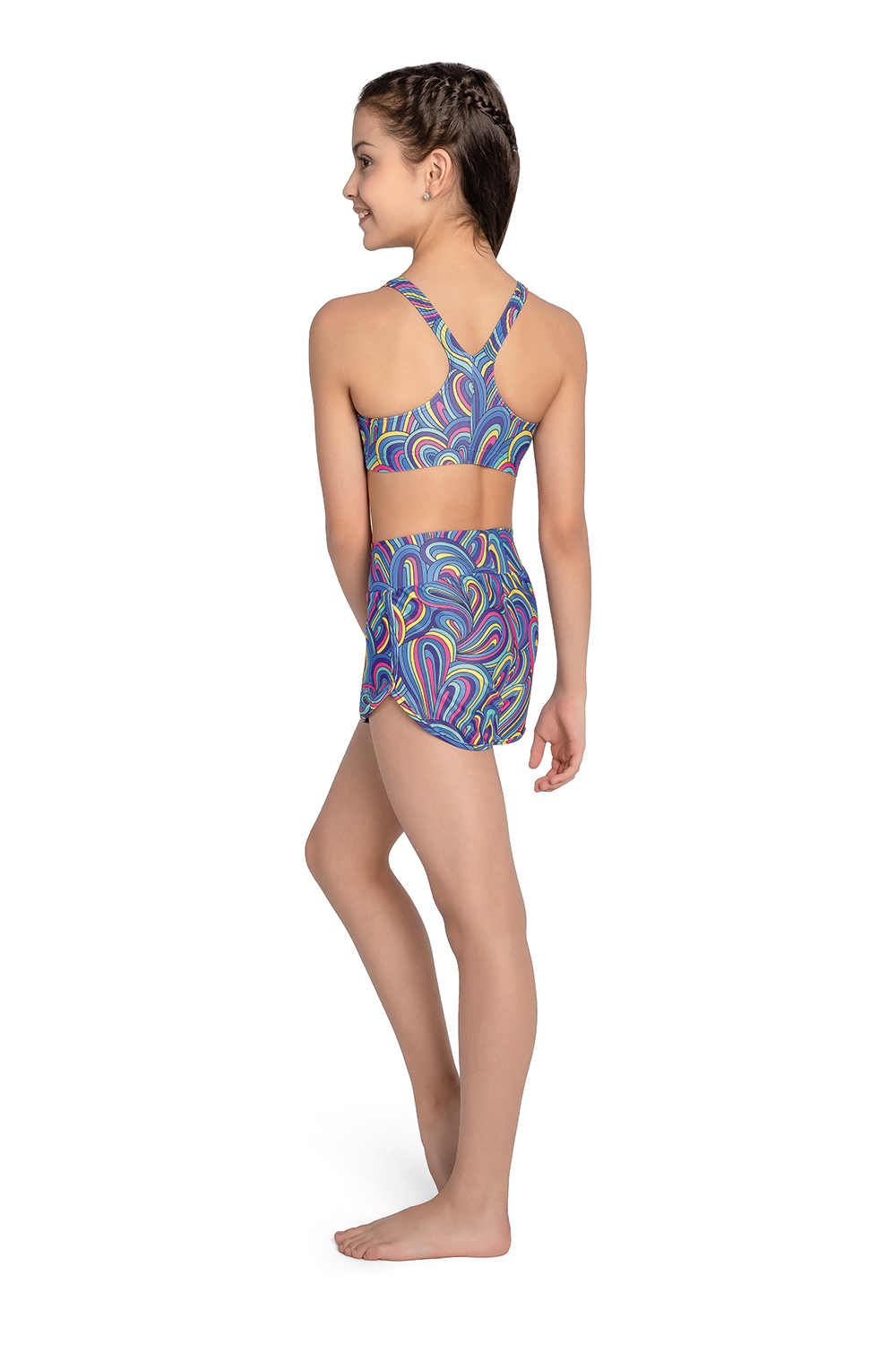 Ladies Active Shorts with Drawstring - Image 2