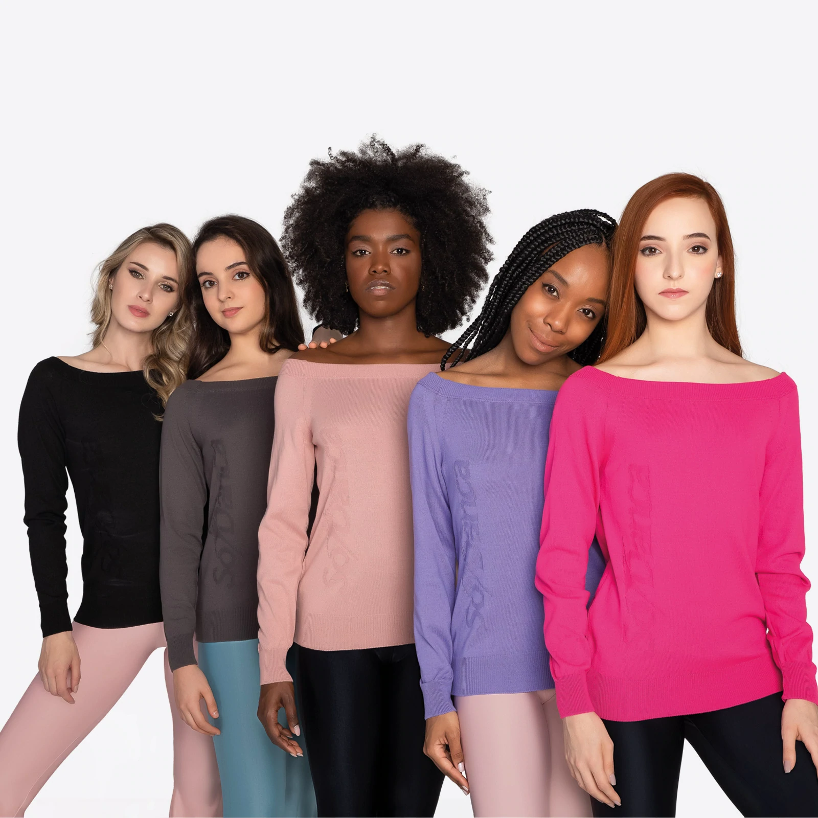 Adult Warmup Off Shoulder Pullover Sweater - Autumn