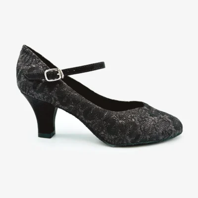 2.5" Heel Sparkled Ballroom Shoe - Rosalina - Image 4
