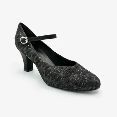 2.5" Heel Sparkled Ballroom Shoe - Rosalina - Image 3