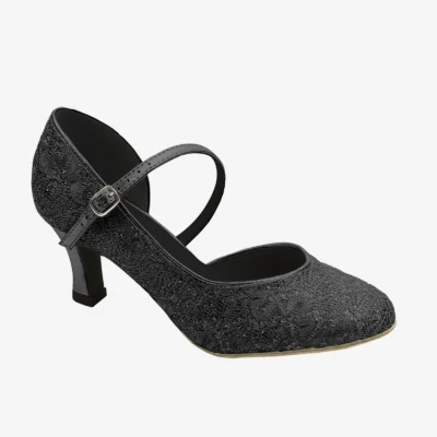 2.5" Heel Sparkled Ballroom Shoe - Raphaela - Image 3