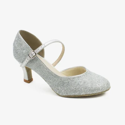 2.5" Heel Sparkled Ballroom Shoe - Raphaela - Image 2