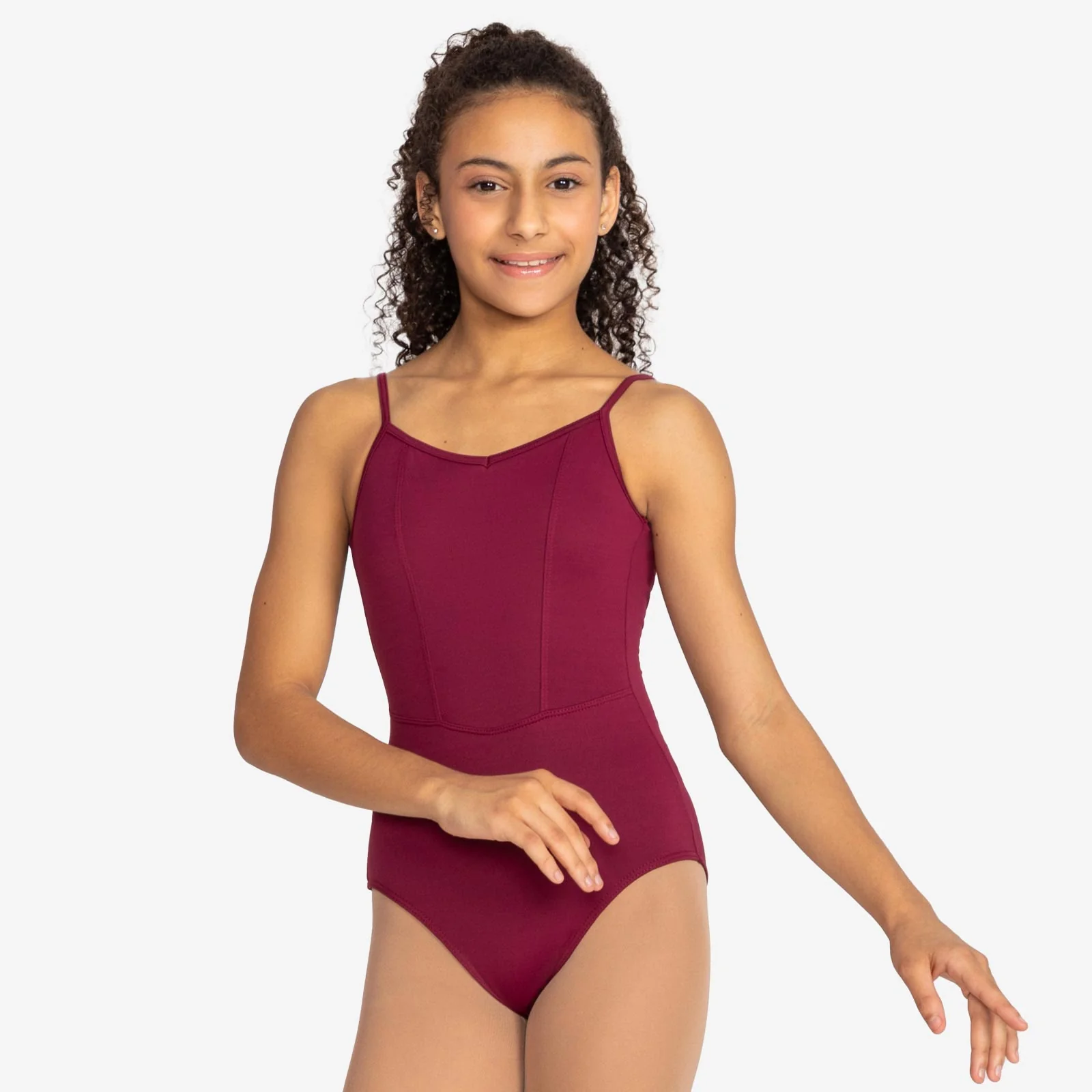 Child Camisole Leotard With Princess Seams - Sissy