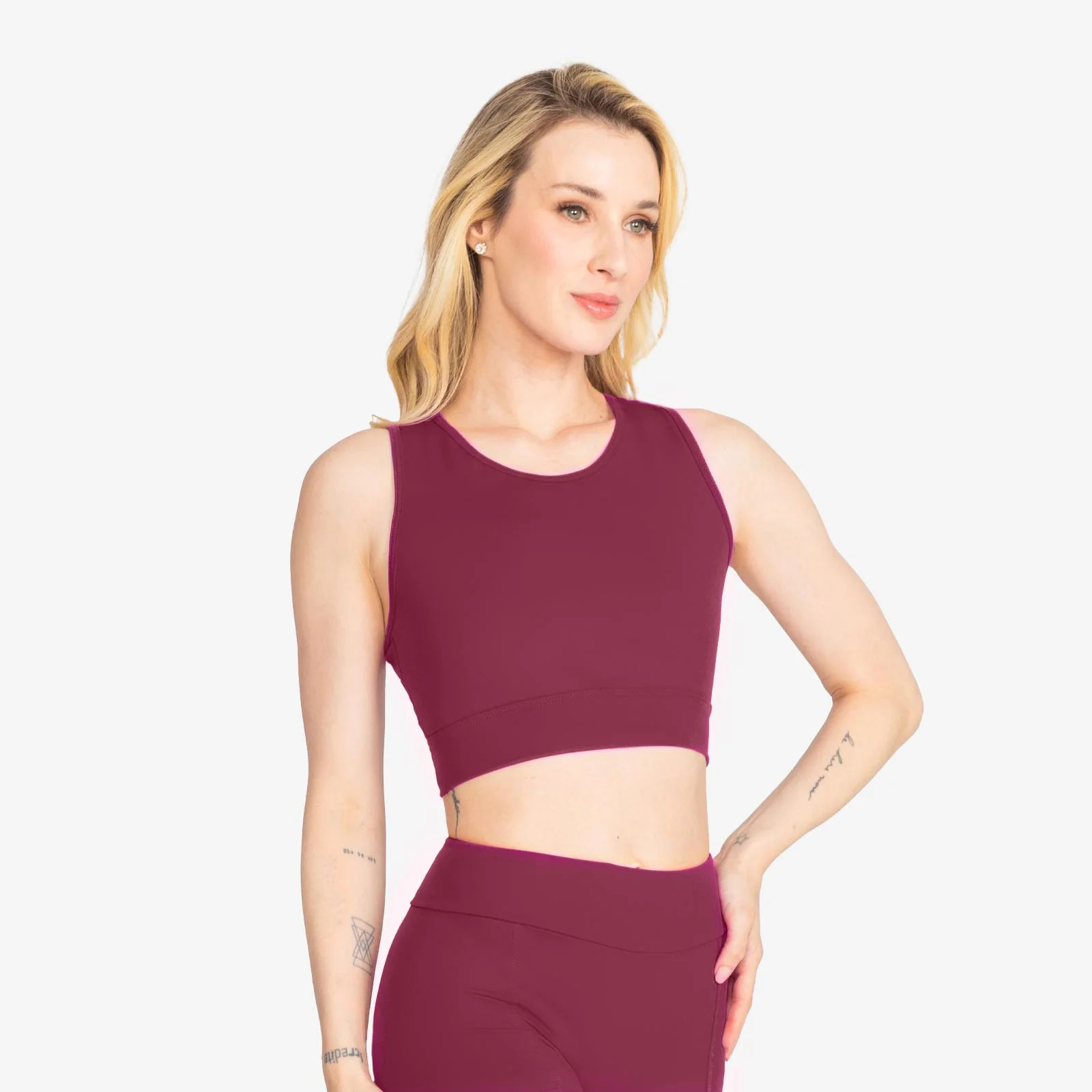 Adult Bralette Top With Mesh Straps - Sloane
