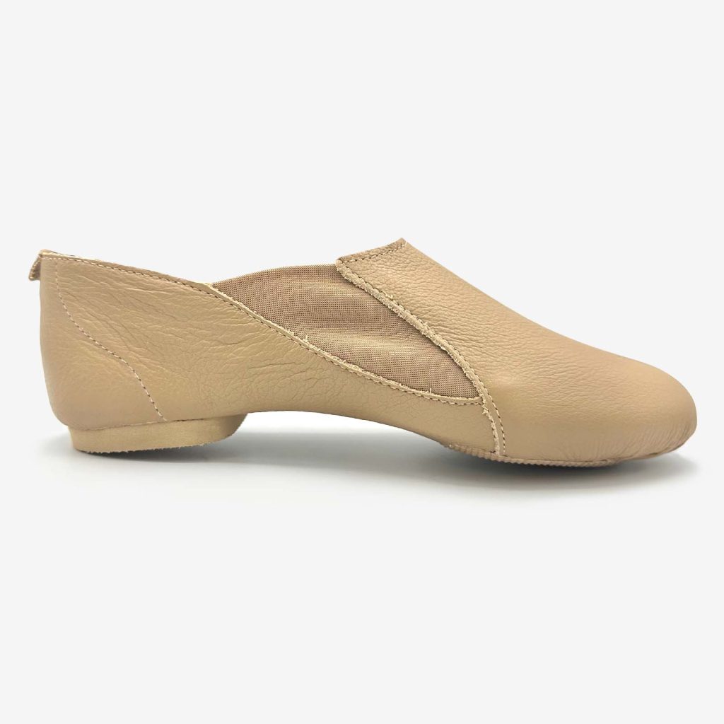 Caramel Java Slip On Jazz Shoes - Child