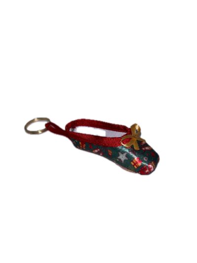Christmas Mini Pointe Shoe Keychains - Image 4