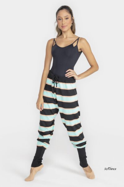 Striped Knit Dance Pants - Esther - Image 3