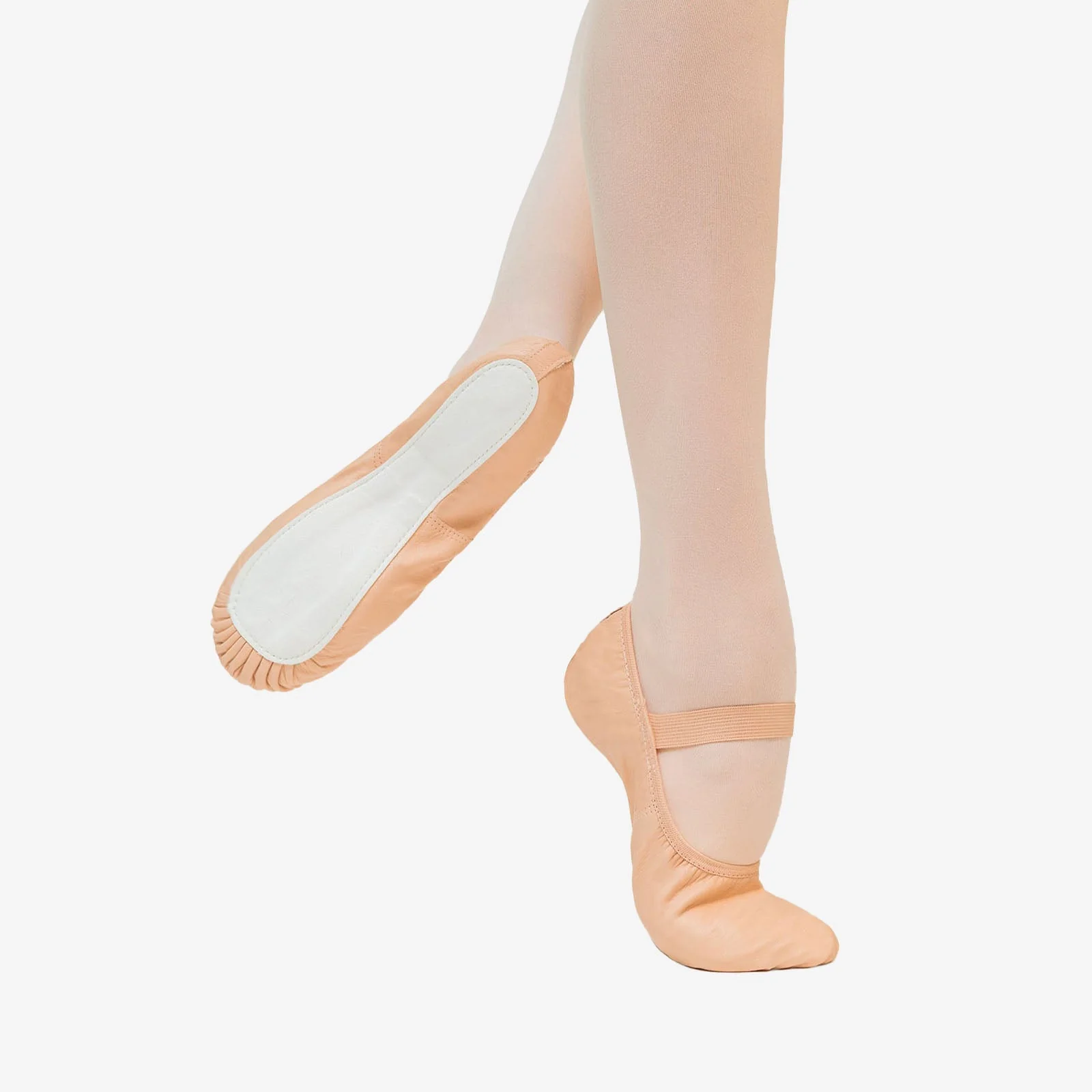 Adult Full Sole Leather Ballet Shoes - Braydon