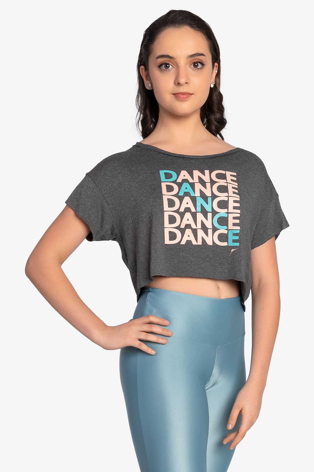 Adult Cropped Graphic T-shirt - Mina