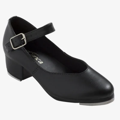 Child 1.25" Cuban Heel Mary Jane Tap Shoe -  Zelda - Image 2