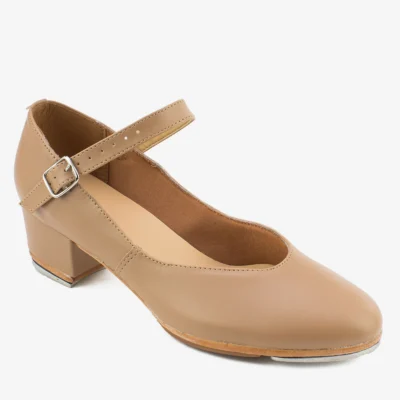 Child 1.25" Cuban Heel Mary Jane Tap Shoe -  Zelda - Image 3