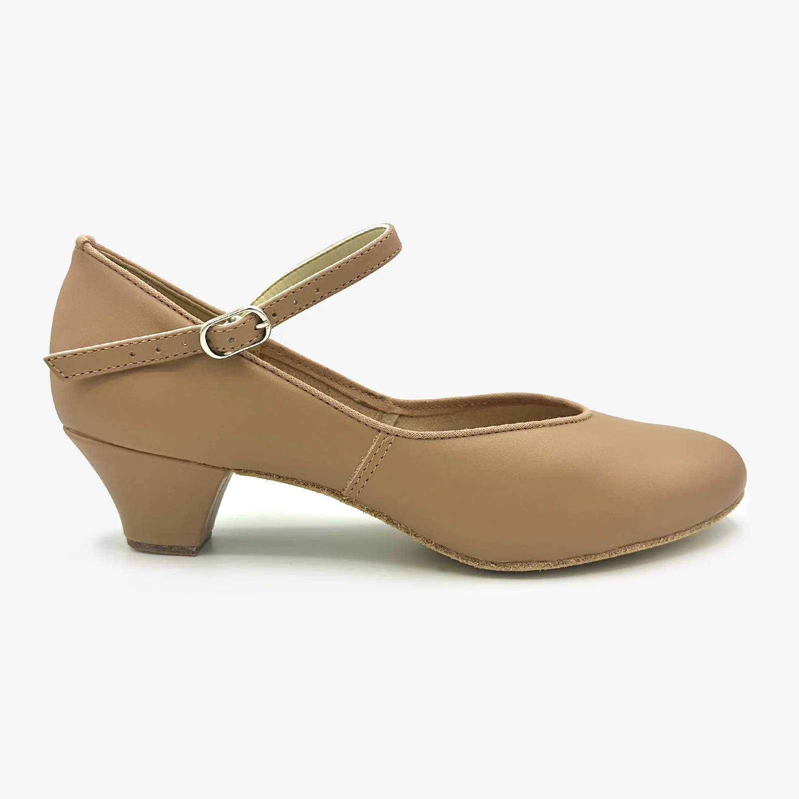 1.25" Heel Flexible Suede Sole Character Shoe - Candice - Image 4