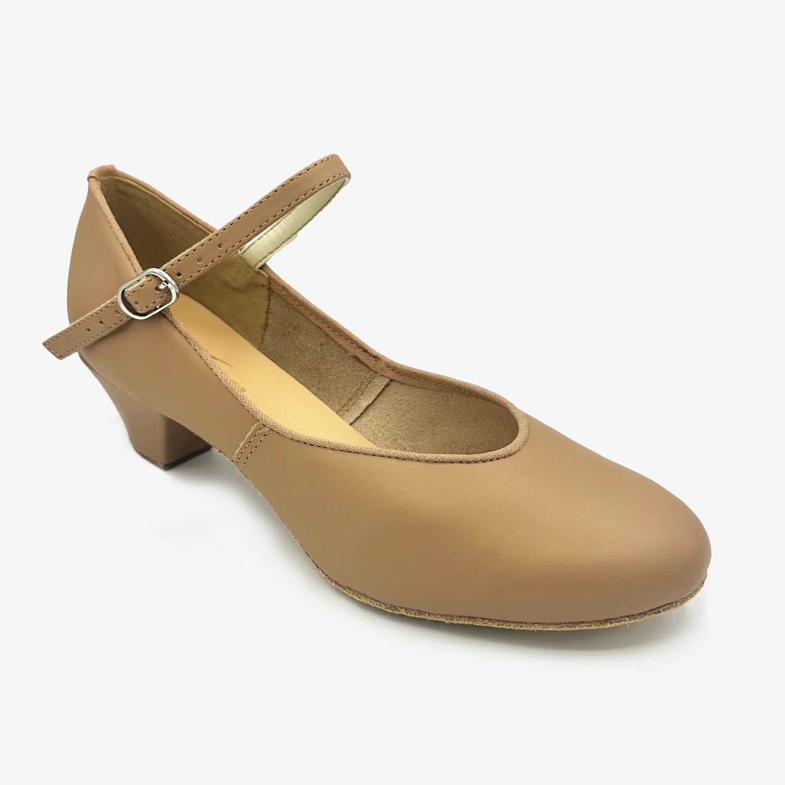 1.25" Heel Flexible Suede Sole Character Shoe - Candice - Image 3