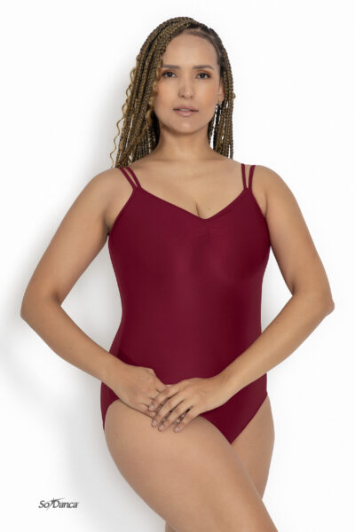 Geometric Lace Back Leotard – Sabrina - Image 2