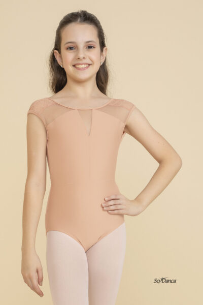 Cap Sleeve Lace Leotard – Korah - Image 3