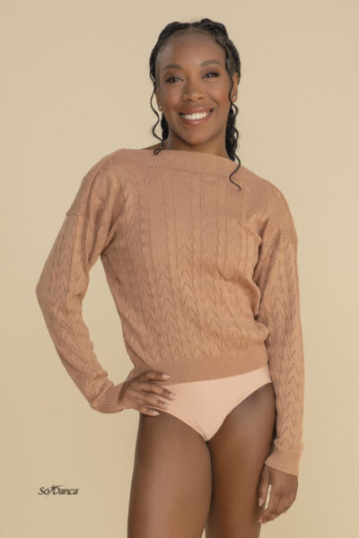 Acrylic Warm-Up Top – Nelia - Image 6