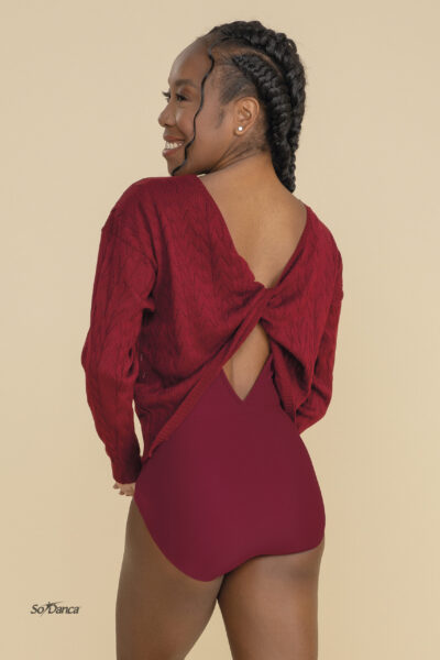 Acrylic Warm-Up Top – Nelia - Image 3