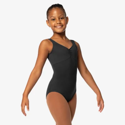 Child Pinch Front Tank Leotard - Editta - Image 9