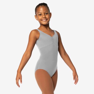 Child Pinch Front Tank Leotard - Editta - Image 5