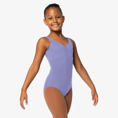 Child Pinch Front Tank Leotard - Editta - Image 6