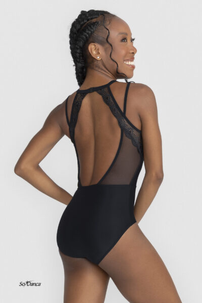 Elegant Lace Back-Detail Leotard- Cindy - Image 5