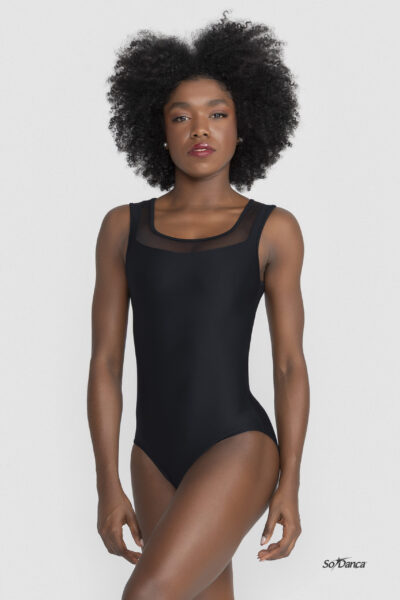 Mesh Open Back Leotard - Ticiane - Image 3