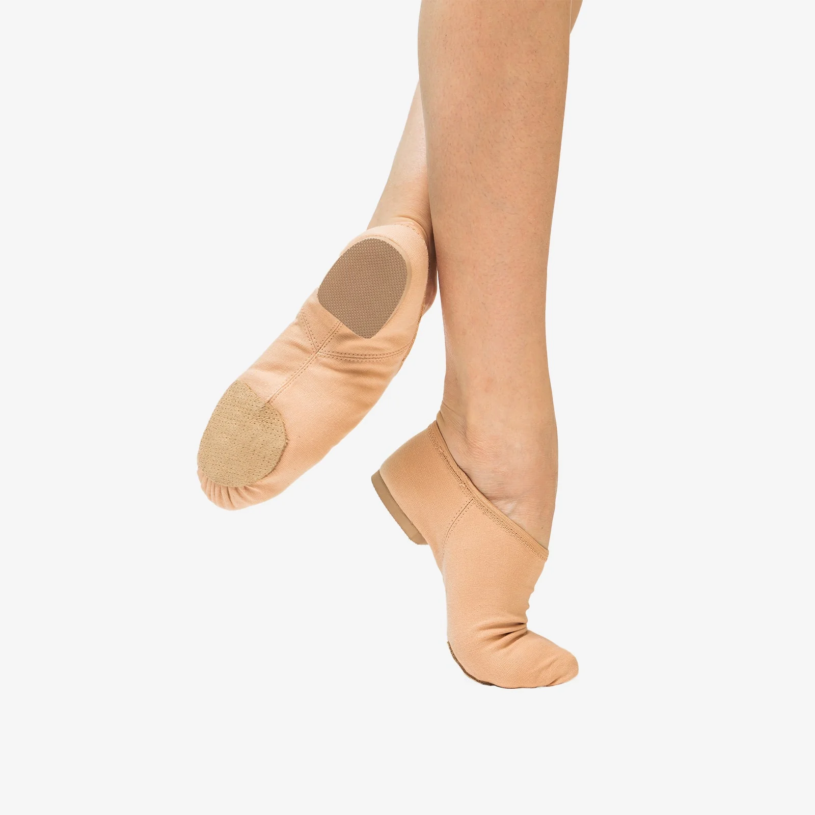Vegan Stretch Canvas Split Sole Jazz Shoe - Vega - Image 2