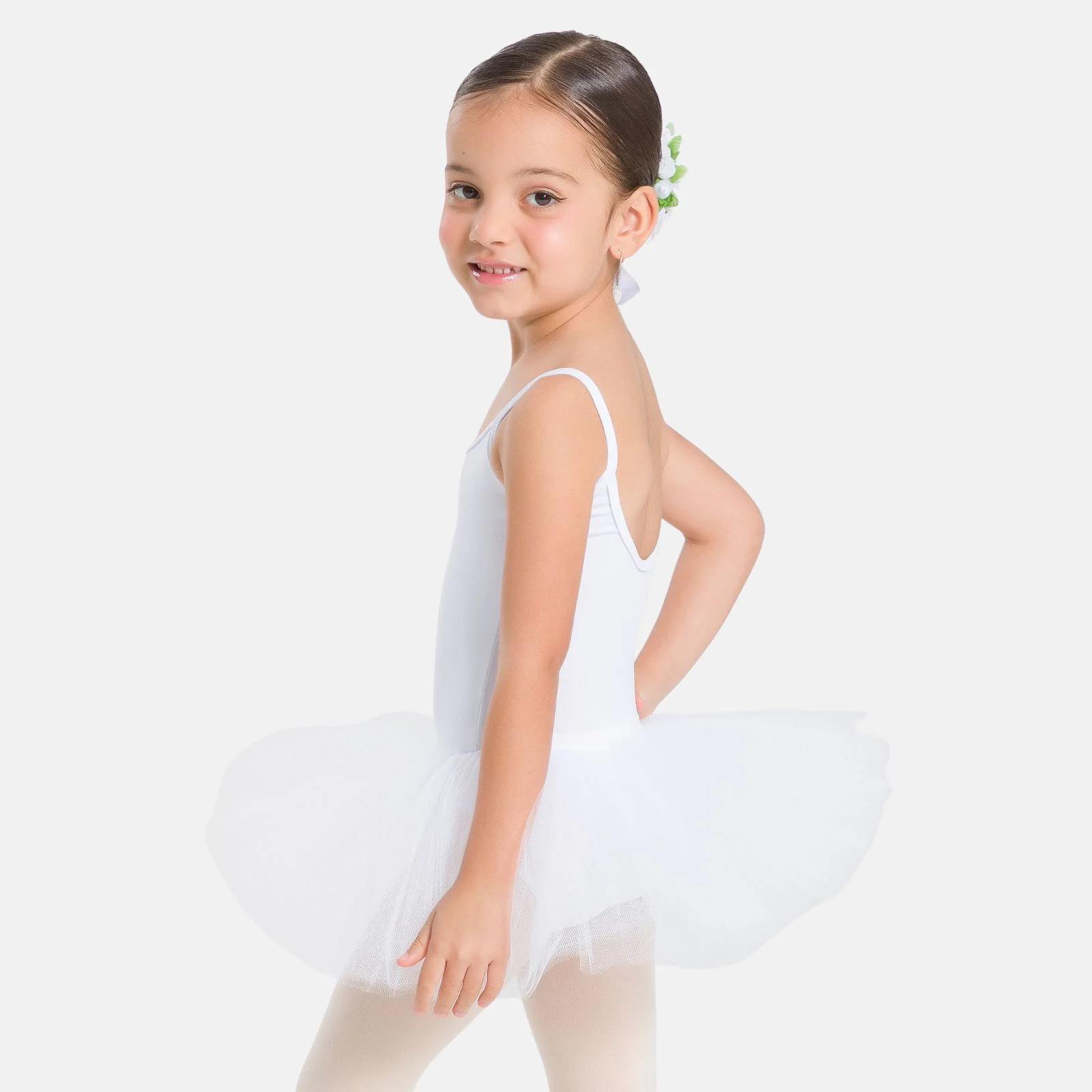 Child Camisole Tutu Leotard- Lila - Image 2