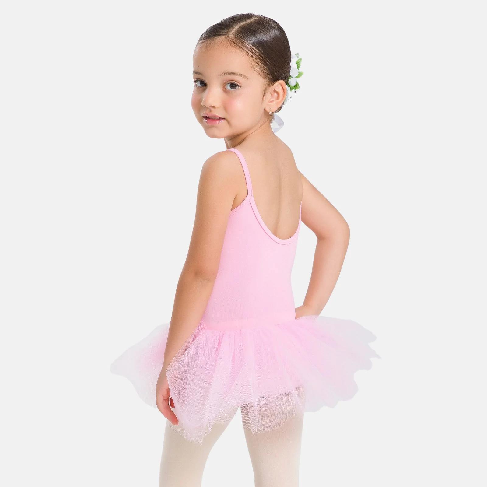 Child Camisole Tutu Leotard- Lila - Image 7