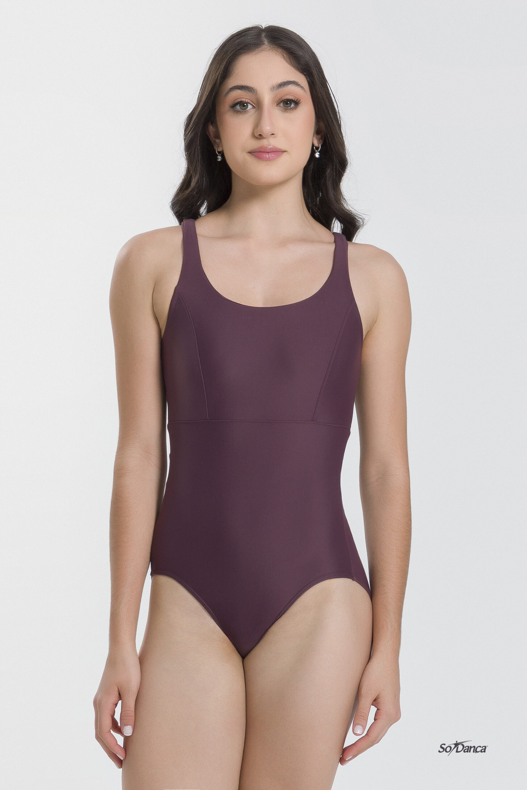 Adult Cross Back Camisole Leotard - Val - Image 2