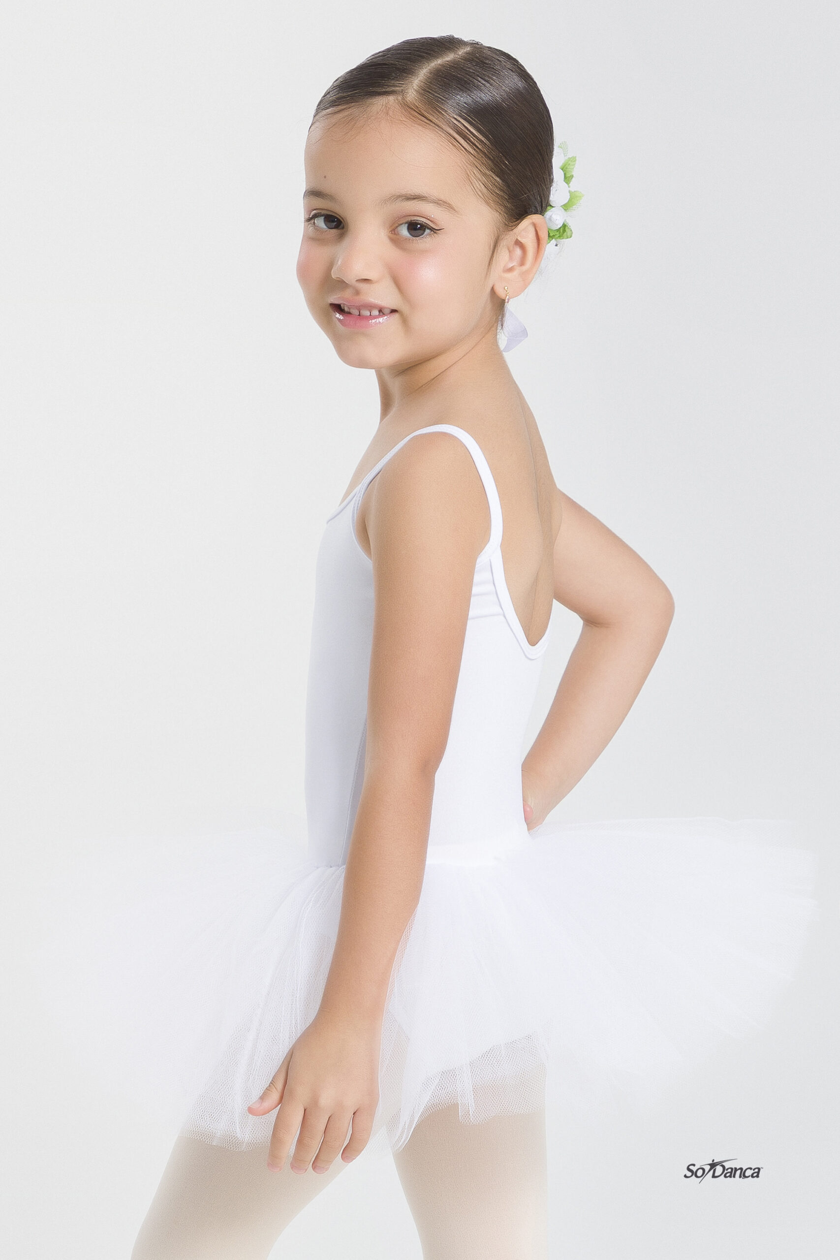 Child Camisole Tutu Leotard- Lila - Image 2