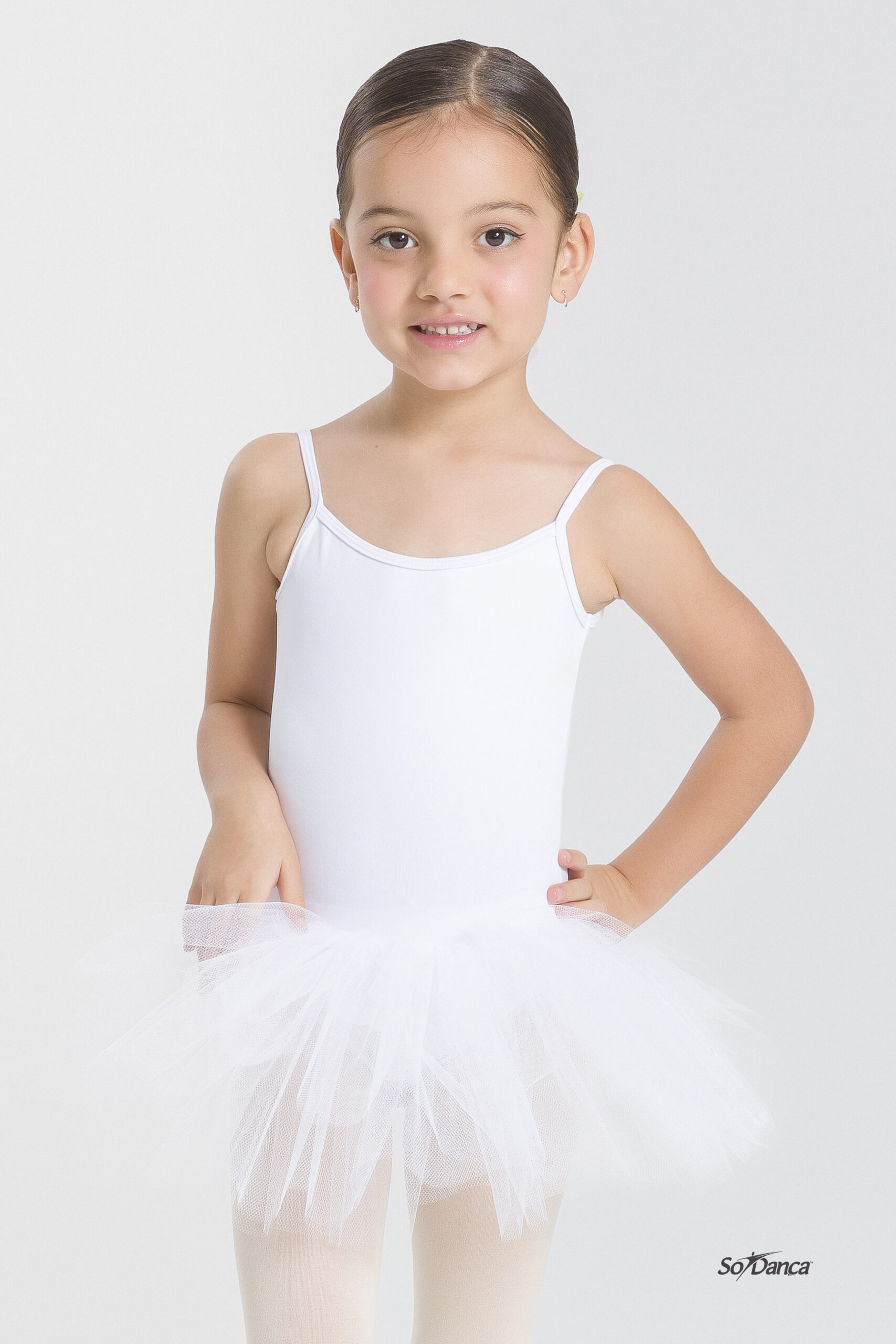 Child Camisole Tutu Leotard- Lila