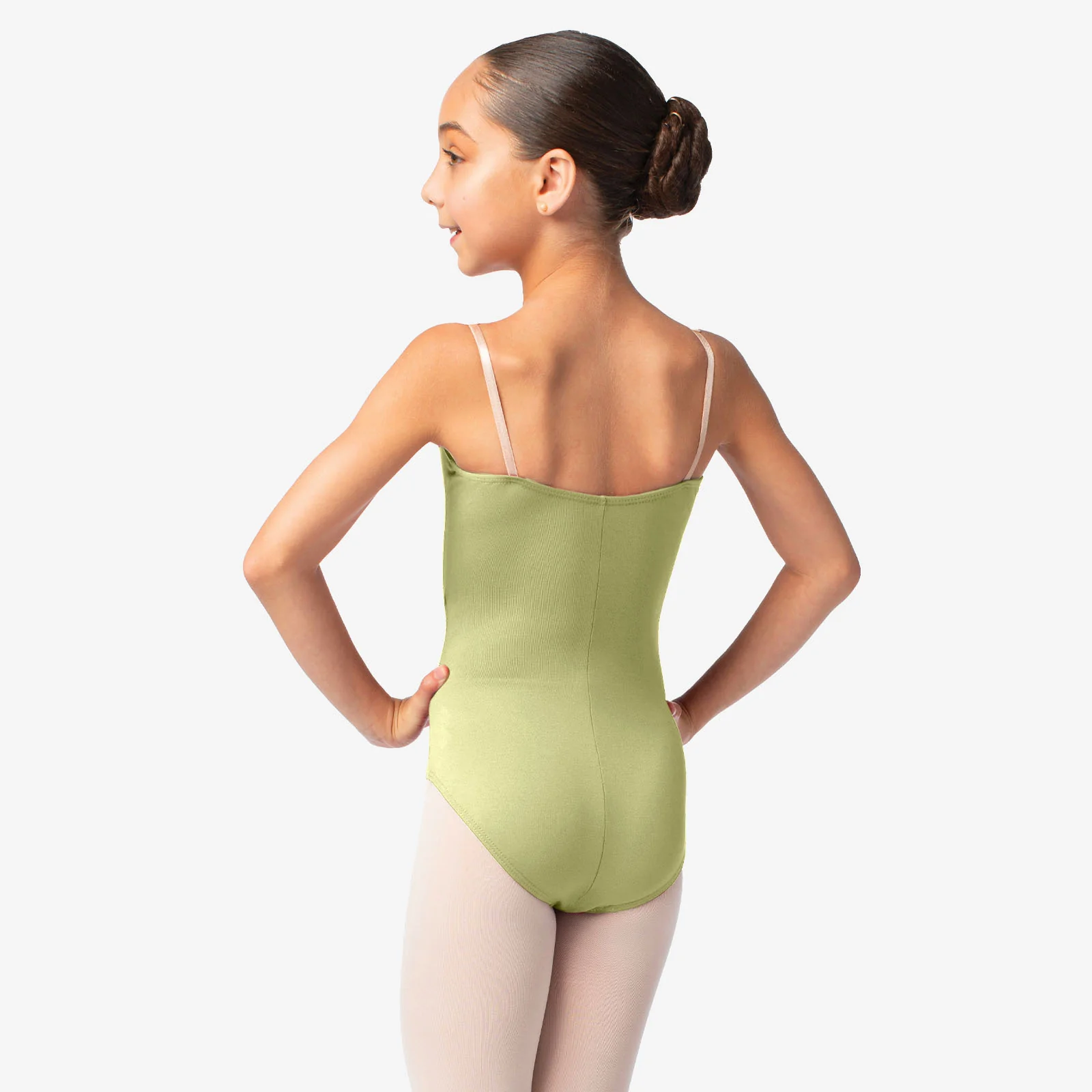 Child Princess Seam Camisole Leotard with Mesh Insert - Lory - Image 12