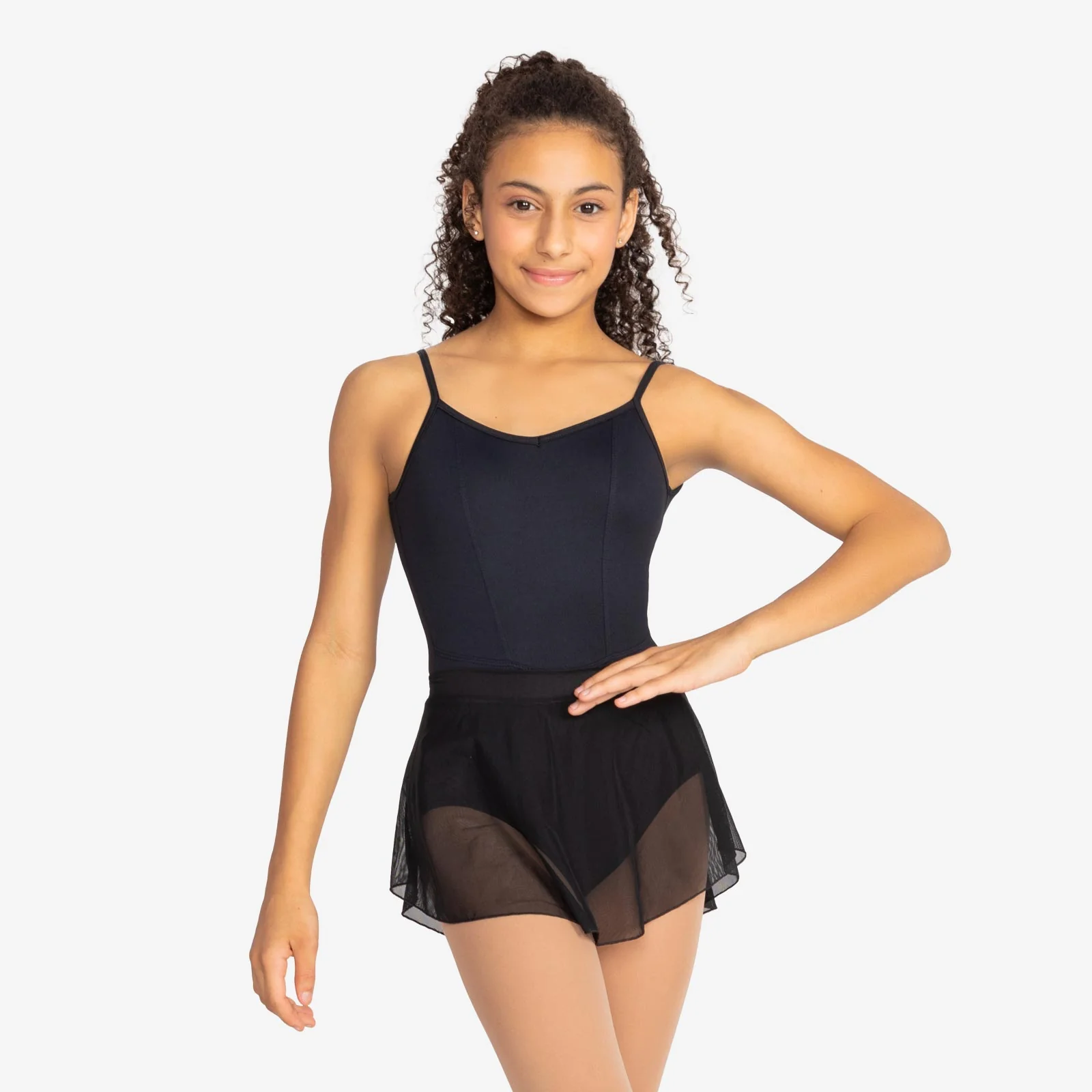 Child Mesh Spandex Pull On Skirt- Wave - Image 10