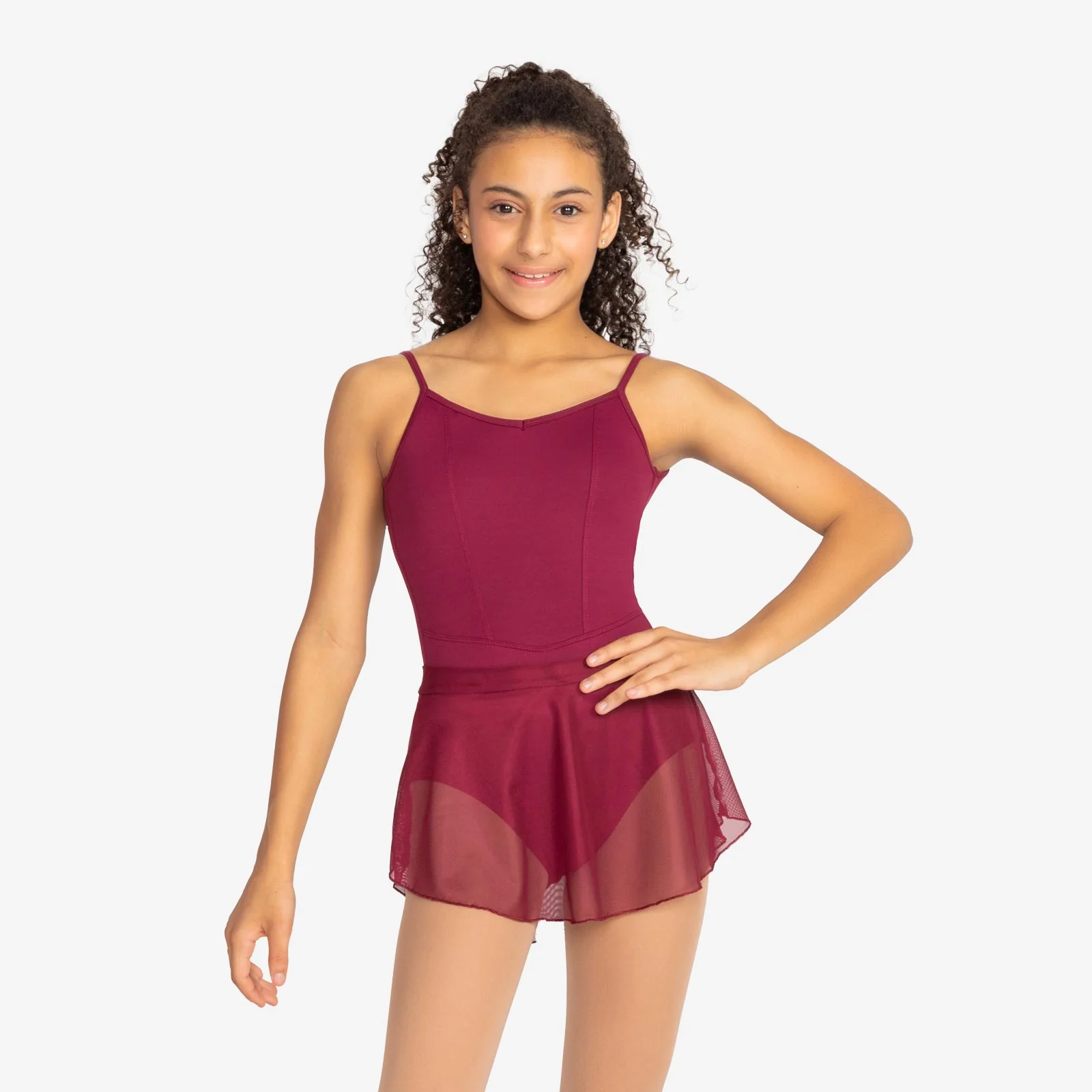 Child Mesh Spandex Pull On Skirt- Wave - Image 14