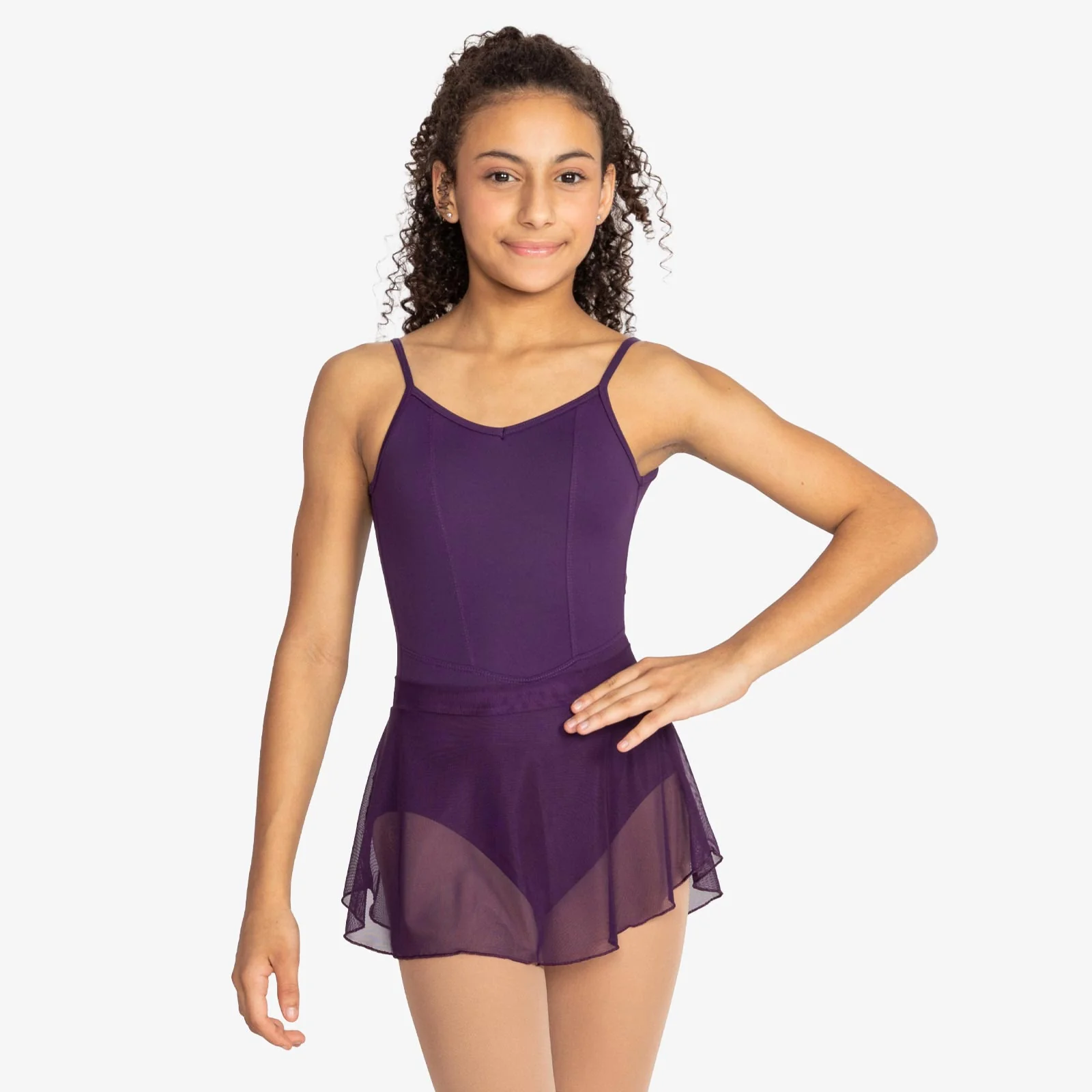 Child Mesh Spandex Pull On Skirt- Wave - Image 16