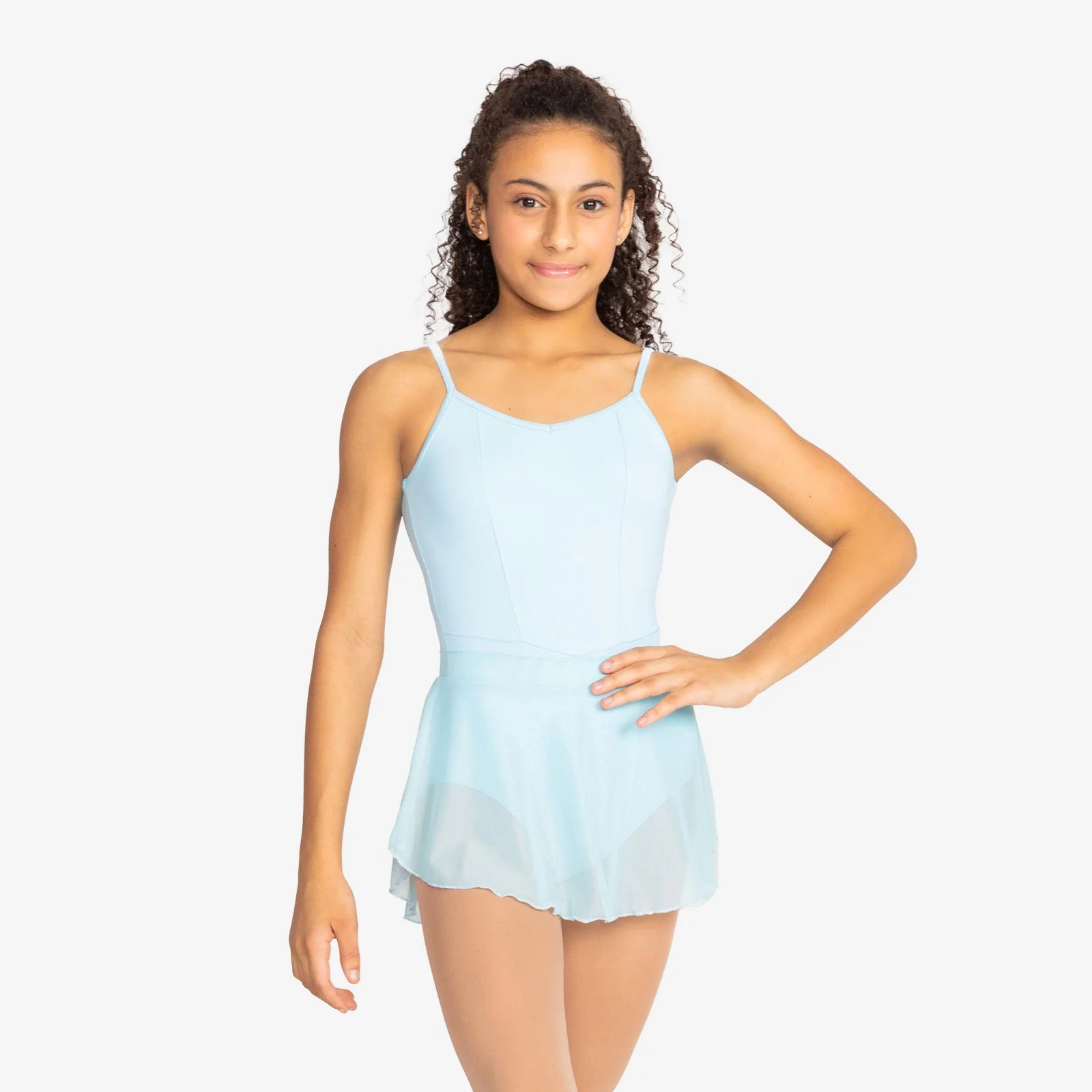 Child Mesh Spandex Pull On Skirt- Wave - Image 6