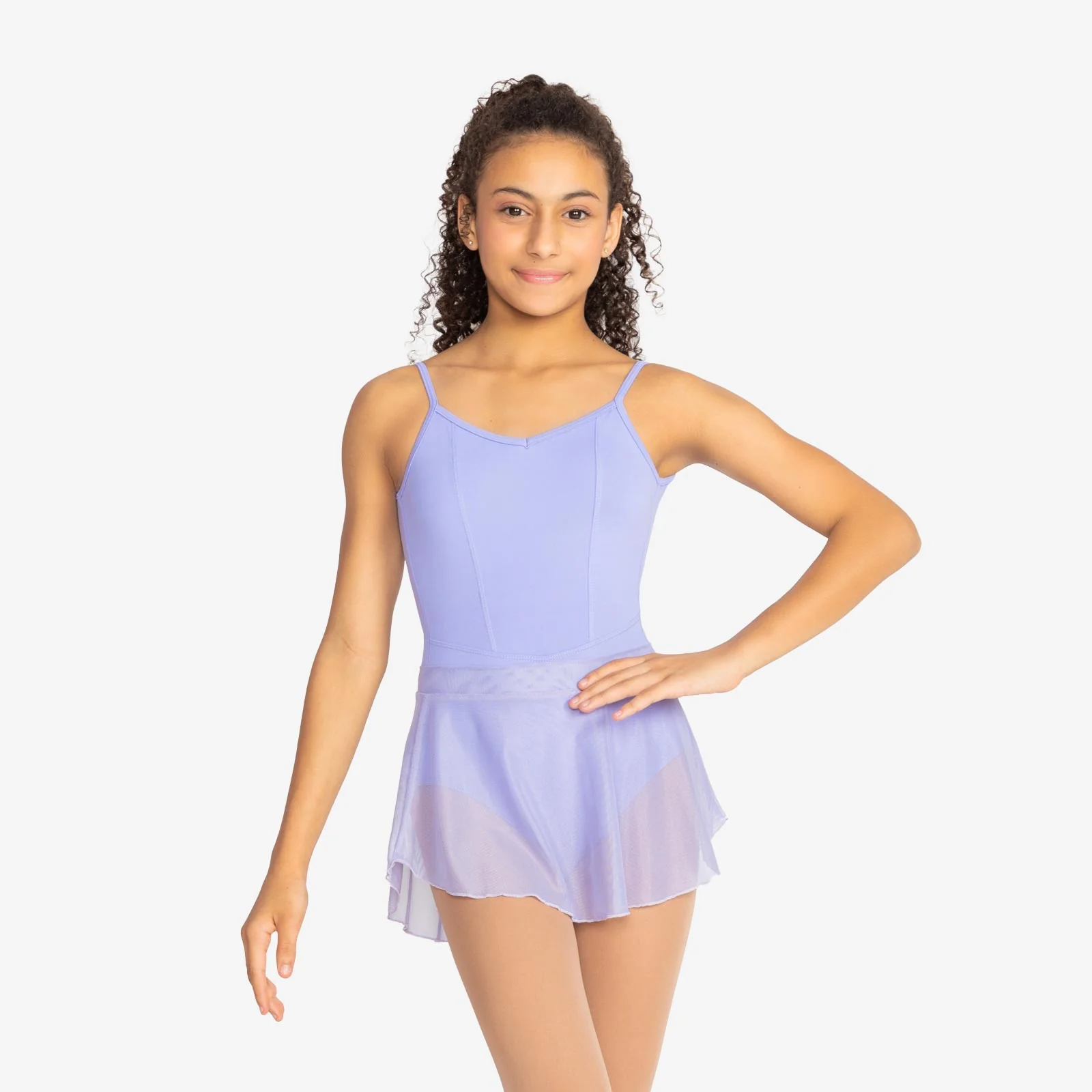 Child Mesh Spandex Pull On Skirt- Wave - Image 5