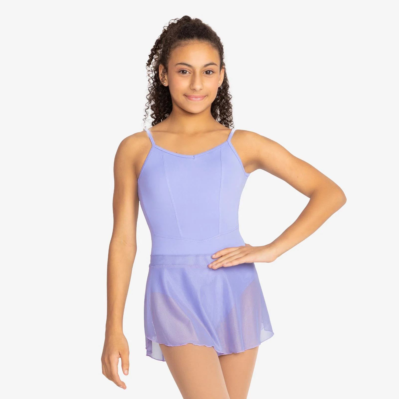 Child Mesh Spandex Pull On Skirt- Wave - Image 11