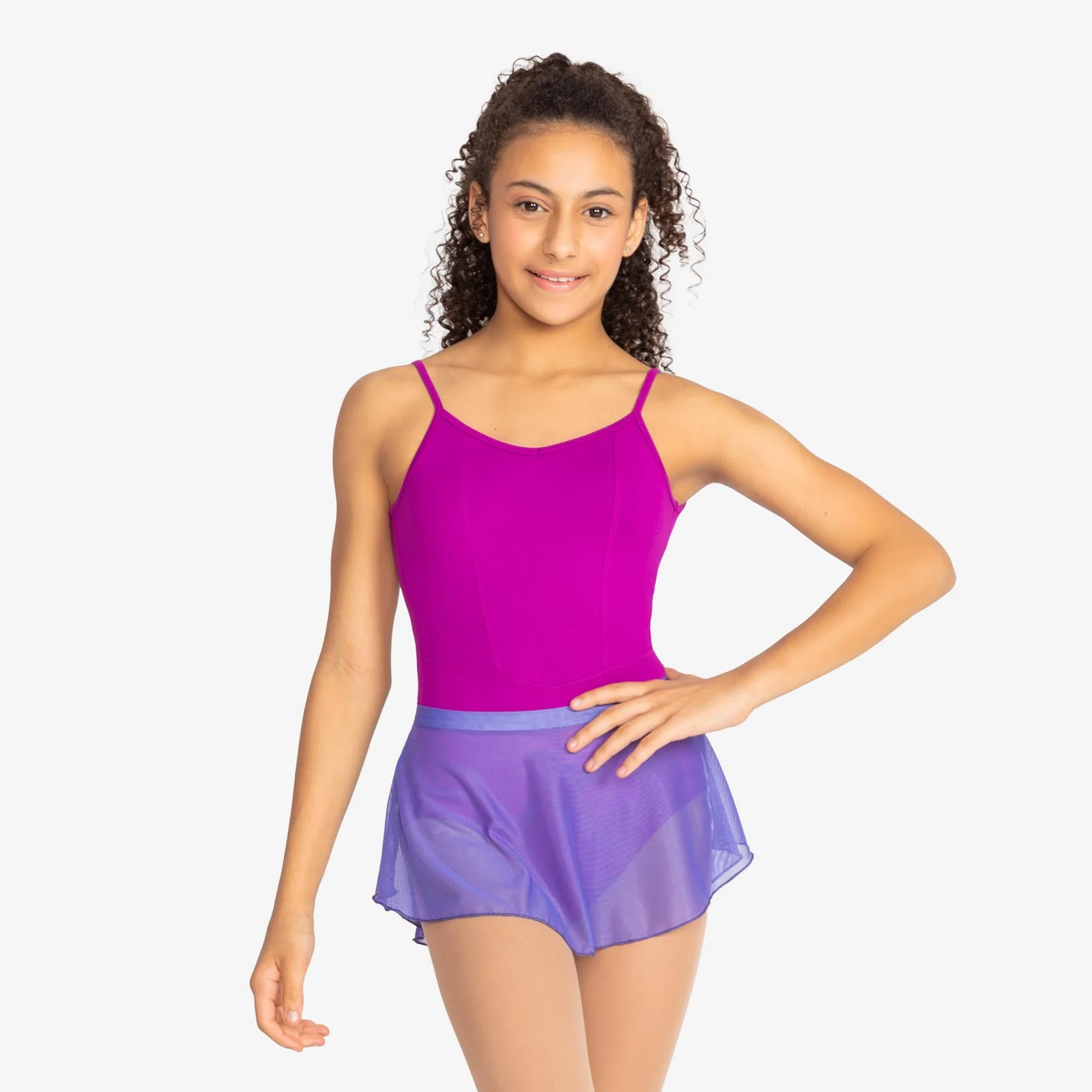 Child Mesh Spandex Pull On Skirt- Wave - Image 13