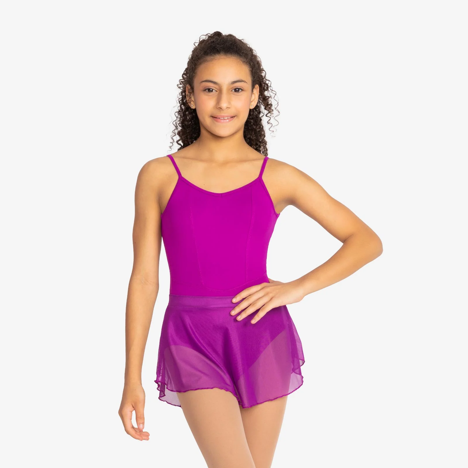 Child Mesh Spandex Pull On Skirt- Wave - Image 15
