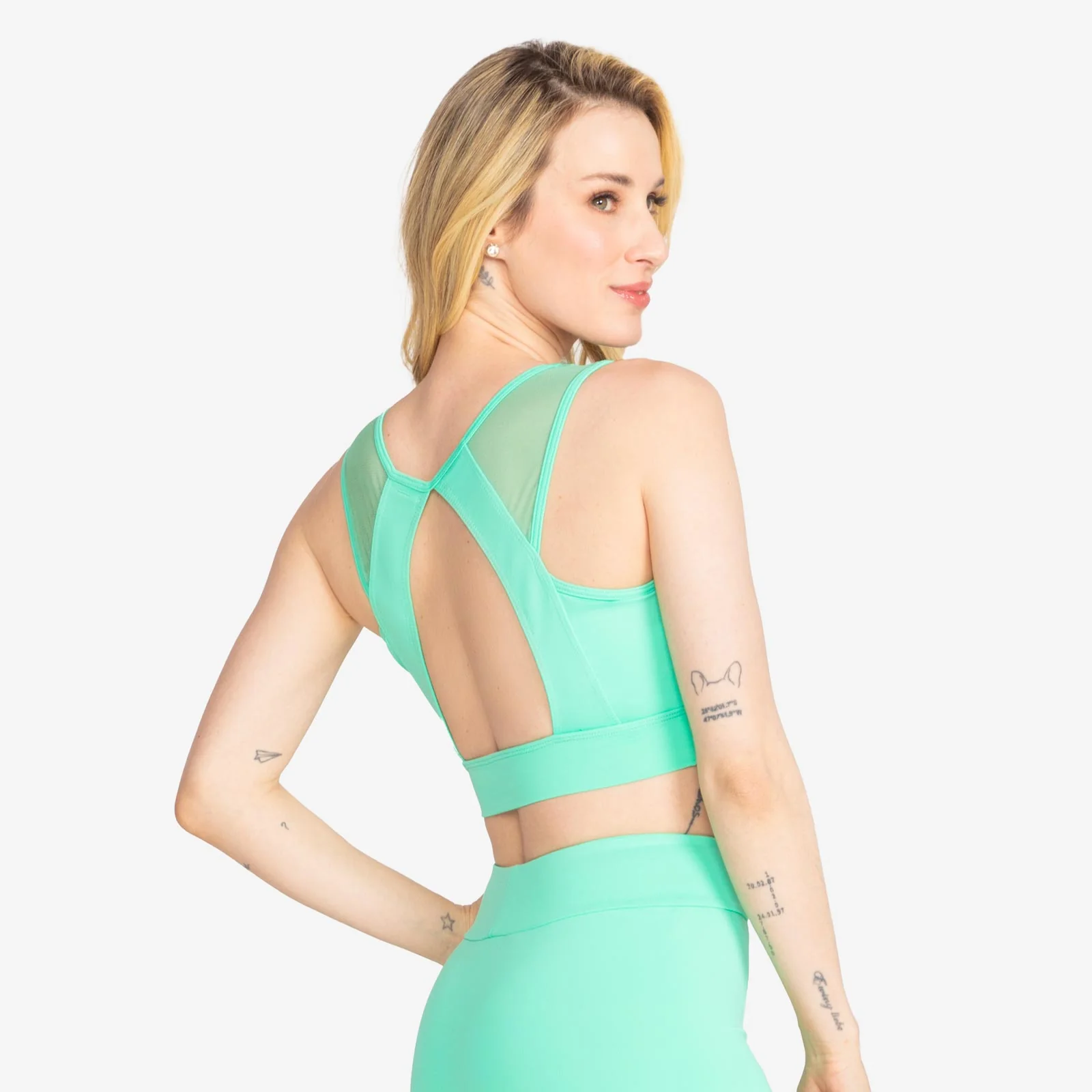 Adult Bralette Top With Mesh Straps - Sloane - Image 12